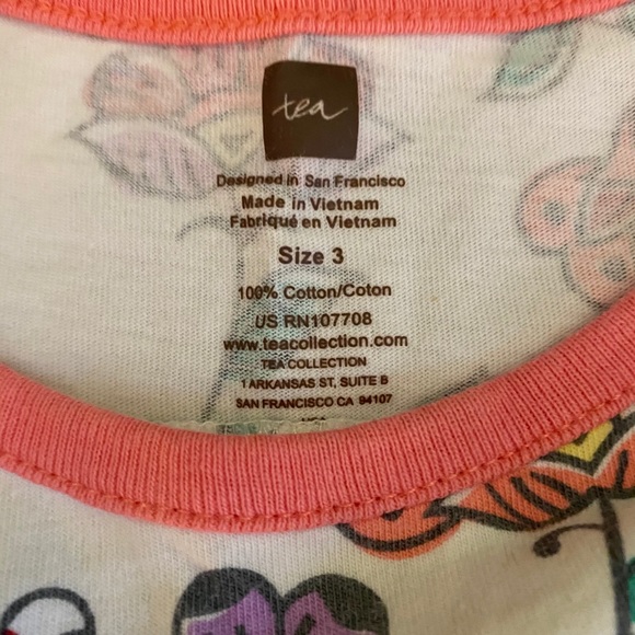 Tea Collection Size 3 floral dress - BNWOT!! - Picture 2 of 3